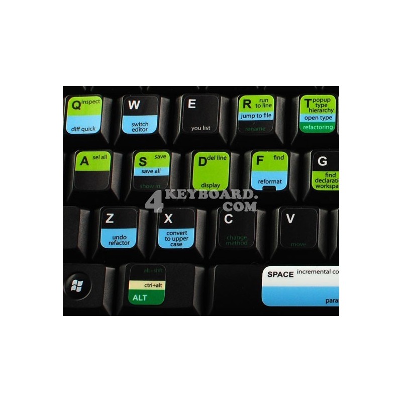 Eclipse keyboard sticker Eclipse keyboard sticker