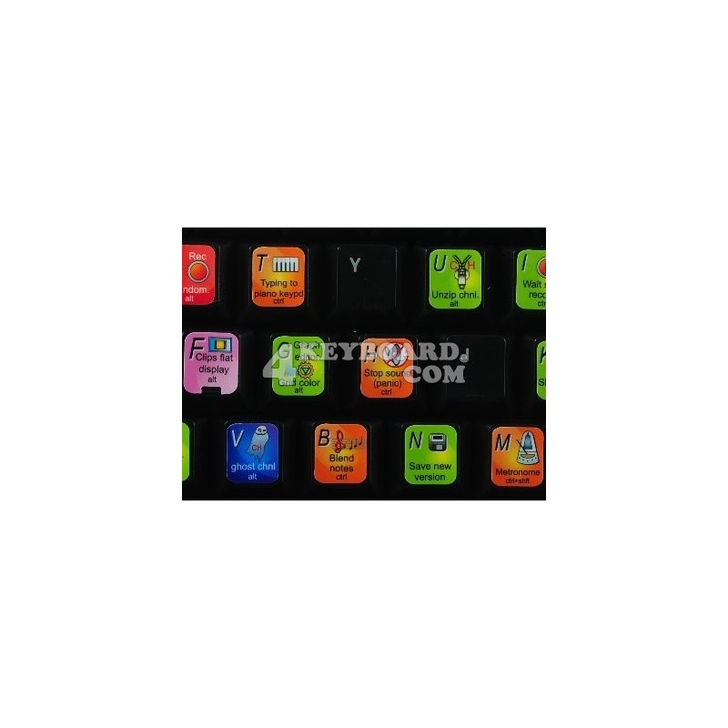 FL STUDIO keyboard sticker FL STUDIO keyboard sticker