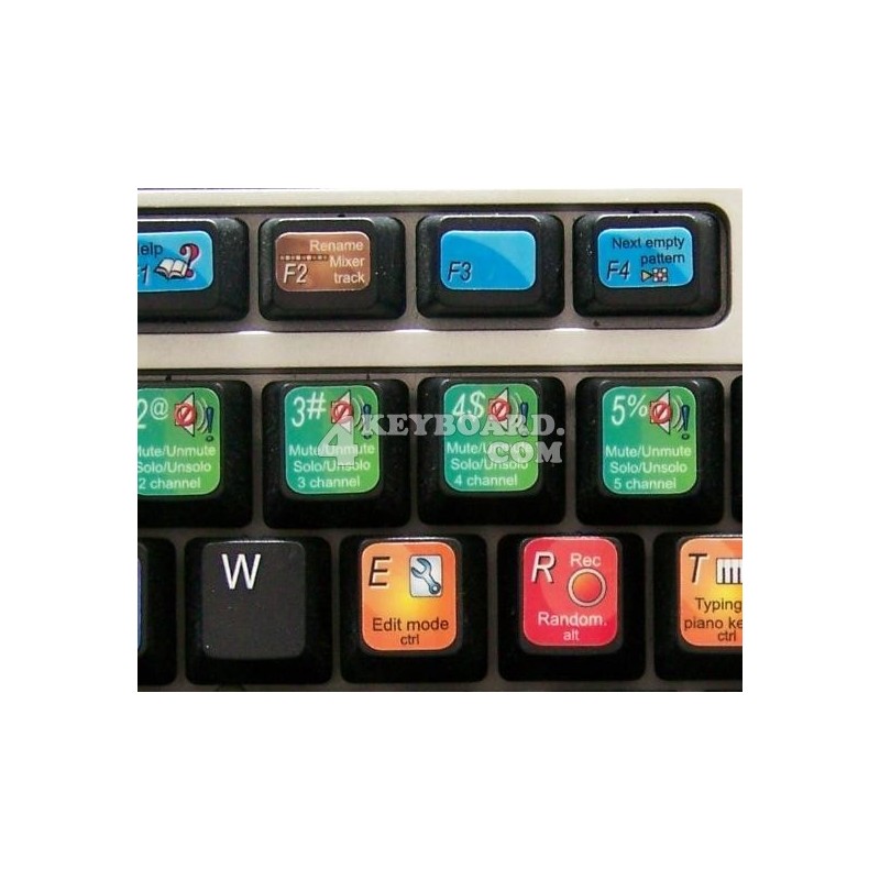 FRUITY LOOPS keyboard sticker FRUITY LOOPS keyboard sticker