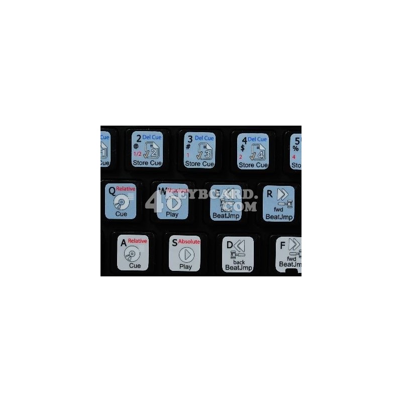 TRAKTOR PRO keyboard sticker TRAKTOR PRO keyboard sticker
