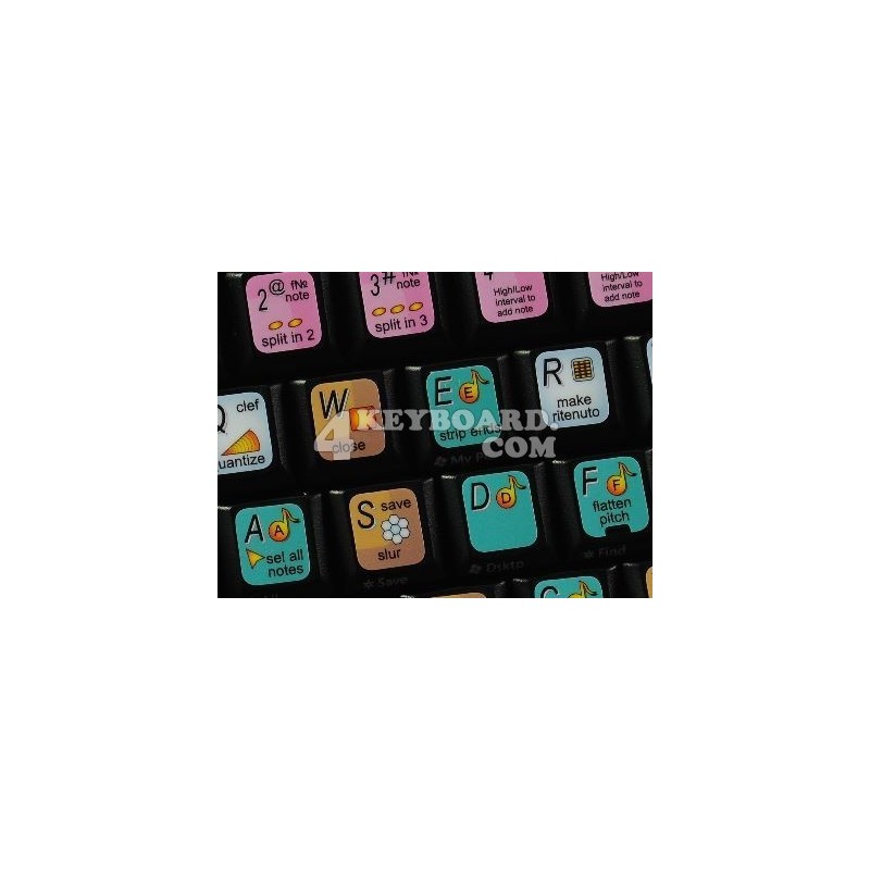 Neuratron PhotoScore keyboard sticker Neuratron PhotoScore keyboard sticker
