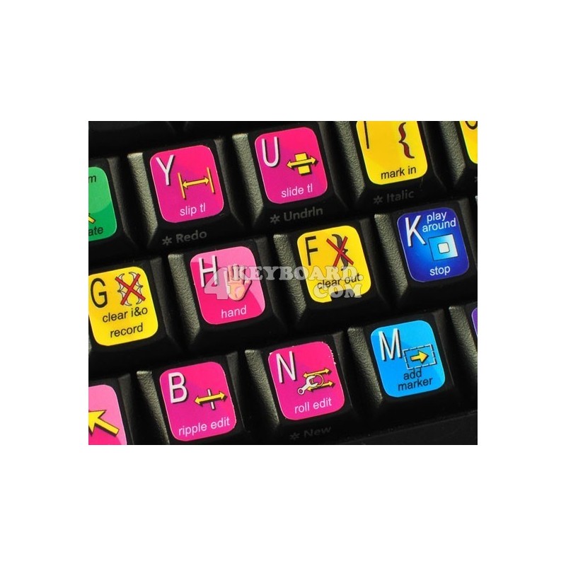 Adobe Premiere keyboard sticker Adobe Premiere keyboard sticker