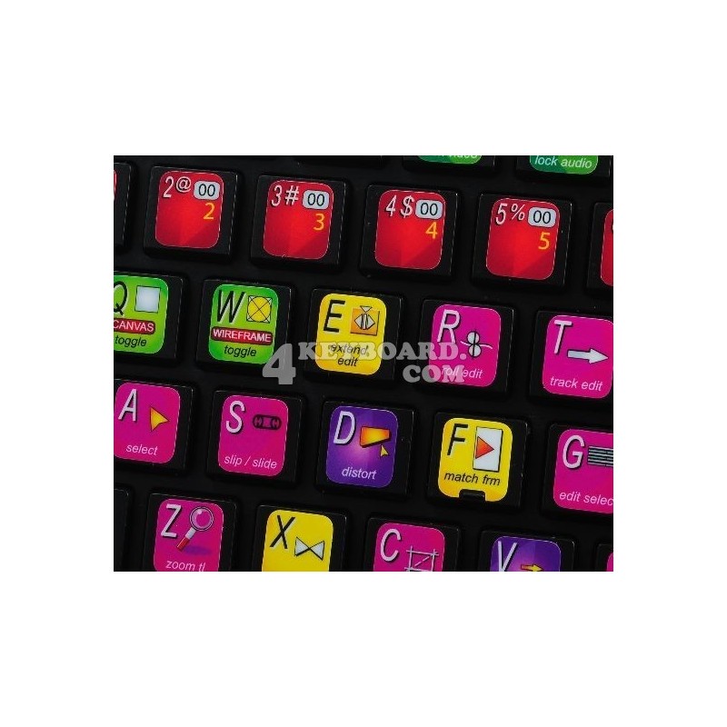 Apple Final Cut keyboard sticker Apple Final Cut keyboard sticker
