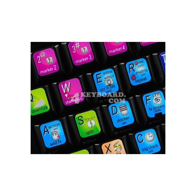 REAPER keyboard sticker REAPER keyboard sticker