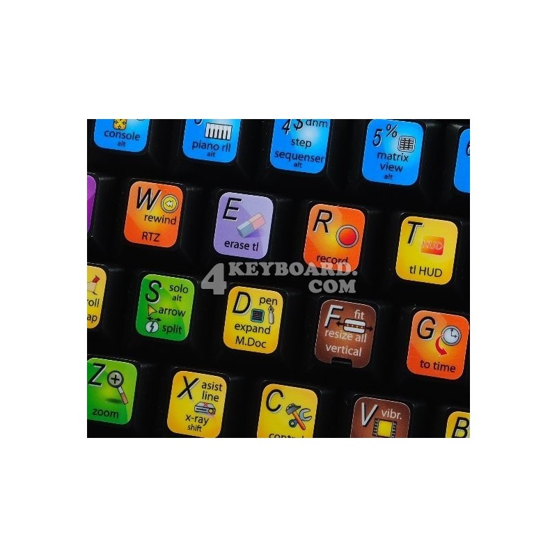 SONAR X keyboard sticker SONAR X keyboard sticker