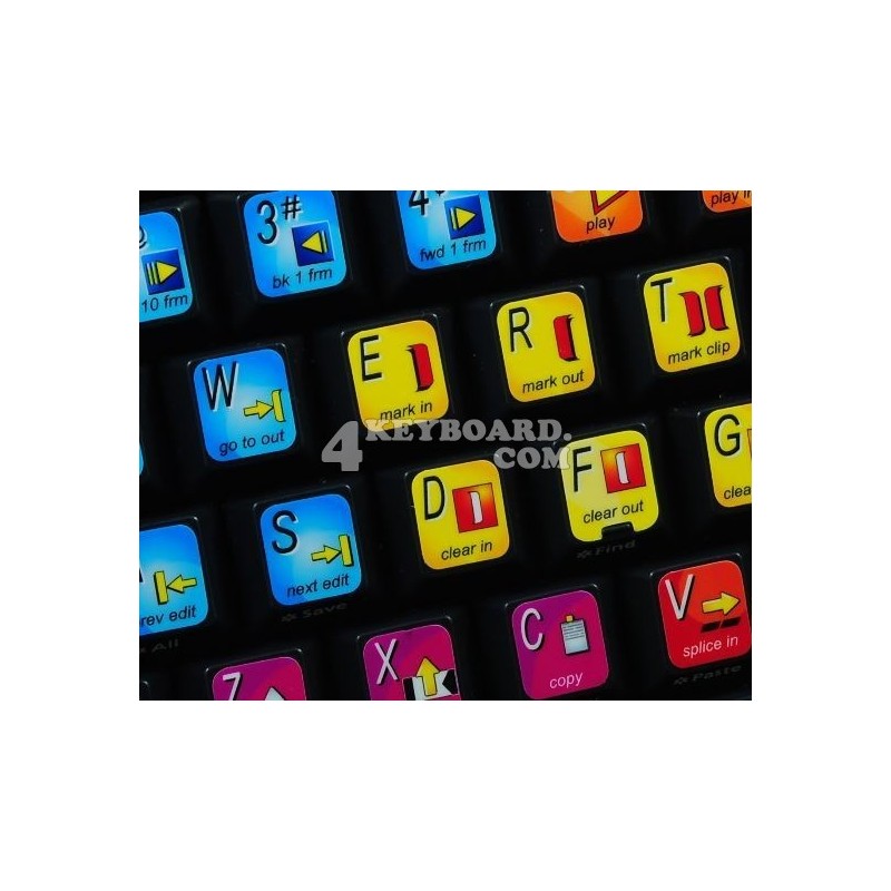 Avid Xpress keyboard sticker Avid Xpress keyboard sticker