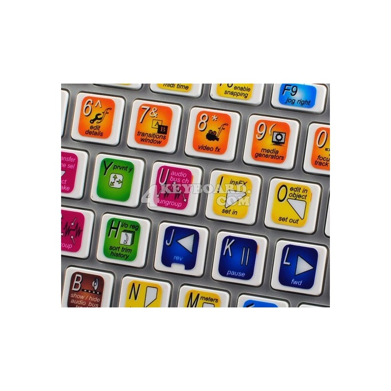 Magix Vegas keyboard sticker Magix Vegas keyboard sticker