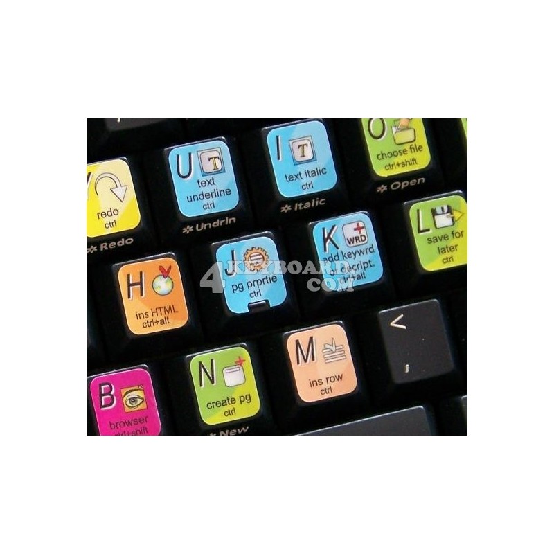 Adobe Contribute keyboard sticker Adobe Contribute keyboard sticker