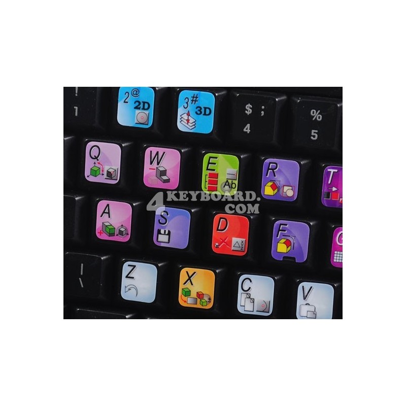 VariCAD keyboard sticker VariCAD keyboard sticker