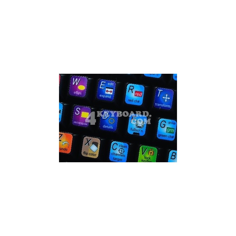 Autodesk Composite keyboard sticker Autodesk Composite keyboard sticker