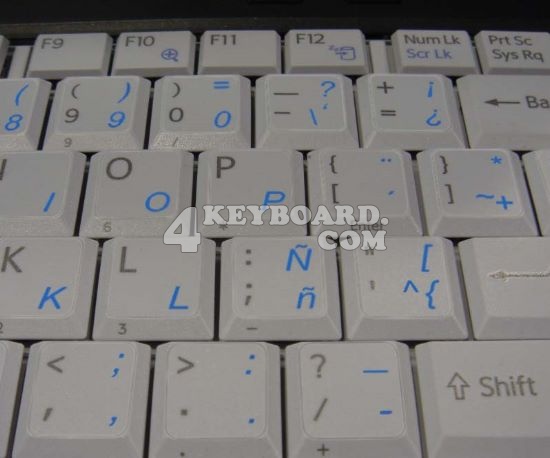 Spanish Latin America Keyboard sticker