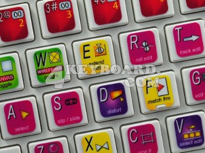 Final Cut keyboard stickers