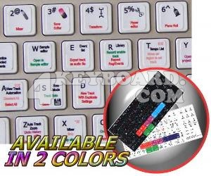 Apple Logic 8 Keyboard sticker