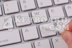Application keyboard stickers