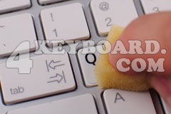 Application keyboard stickers