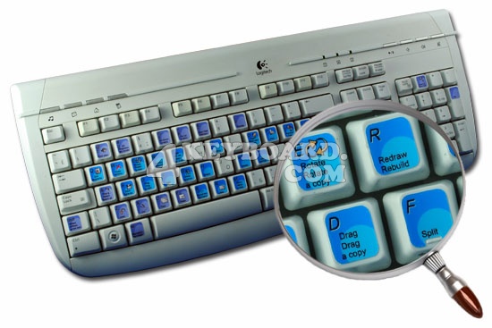 Graphisoft ArchiCAD keyboard stickers