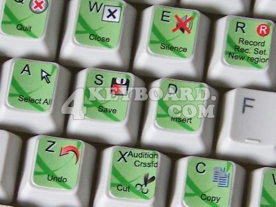 Bias Peak keyboard stickers