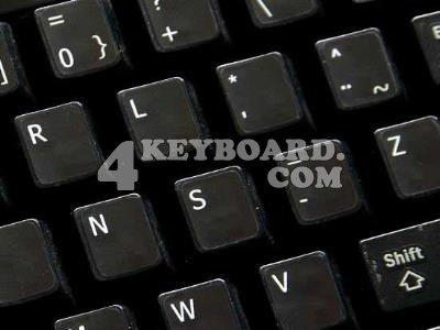 Norwegian Dvorak keyboard stickers