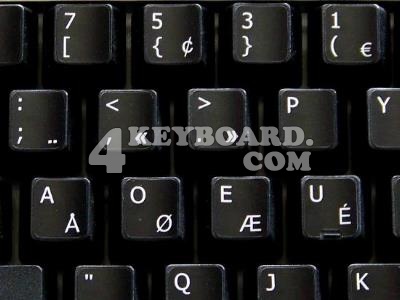 Programmer Dvorak keyboard stickers