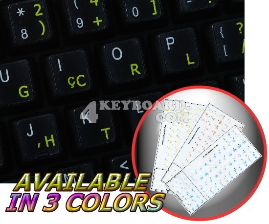 Programmer Dvorak keyboard sticker