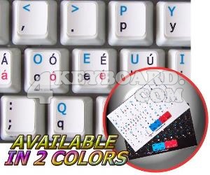 Dvorak UK non-transparent keyboard sticker