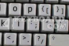 English LARGE LETTERING Keyboard Stickers (Lower case)