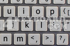 English LARGE LETTERING Keyboard Stickers (Lower case)