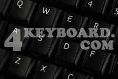 English UK non-transparent keyboard sticker