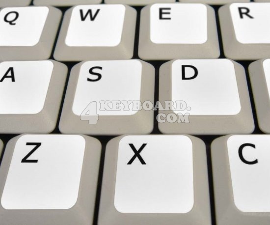 English US non-transparent keyboard sticker