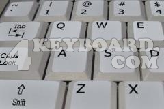 English US keyboard non-transparent sticker with additional key