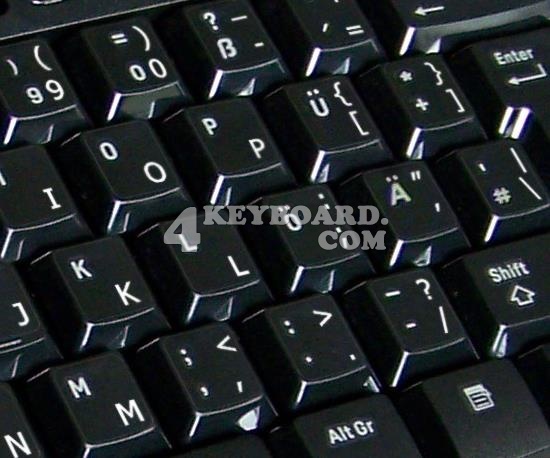 English US keyboard sticker