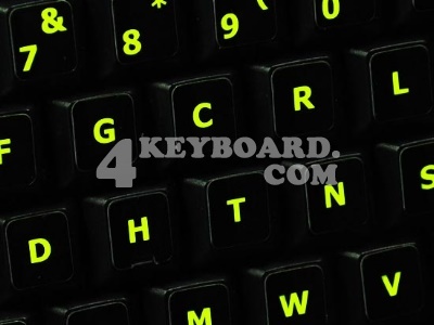 Dvorak Glowing sticker