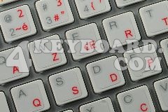 French AZERTY keyboard sticker
