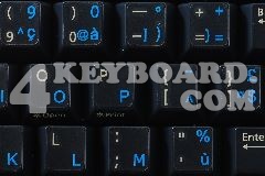 French AZERTY keyboard sticker