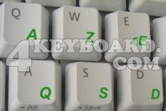 French AZERTY keyboard sticker