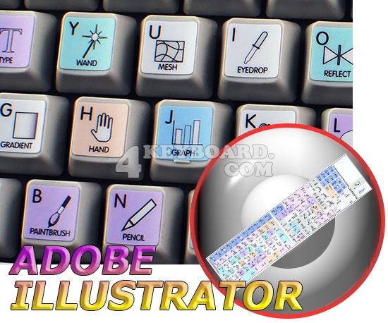 Adobe Illustrator Galaxy series stickers 12x12 size