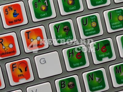 GROOVE PRO keyboard stickers