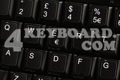 Italian non-transparent keyboard sticker