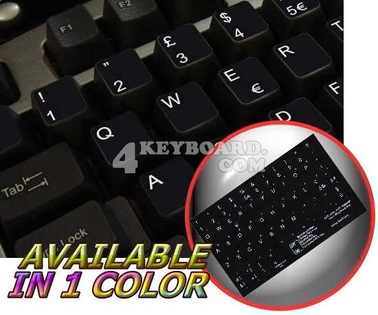 Italian non-transparent keyboard stickers Italian non-transparent keyboard stickers
