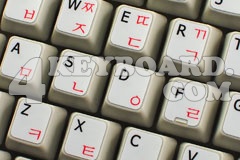 English-Korean keyboard sticker