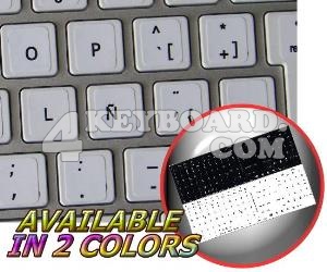 Mac Spanish keyboard sticker
