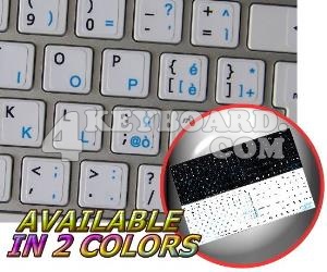 Mac English Italian keyboard sticker