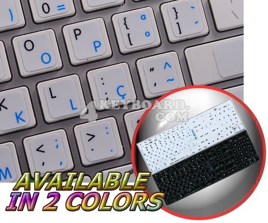 Mac English Portuguese keyboard sticker