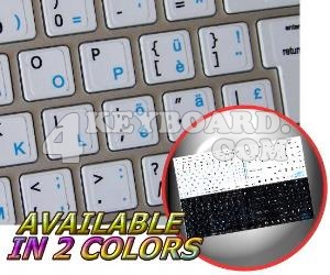 Mac English Swiss multilingual keyboard sticker Mac English Swiss multilingual keyboard sticker