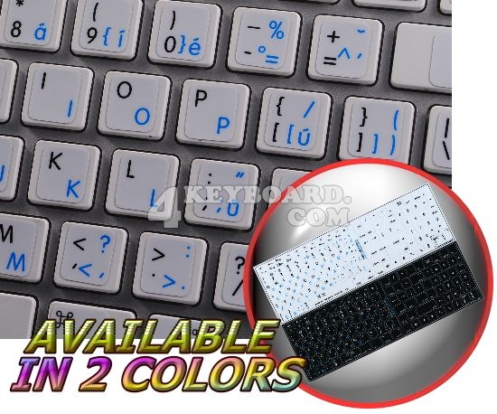 Mac Czech English keyboard stickers Mac Czech English keyboard stickers