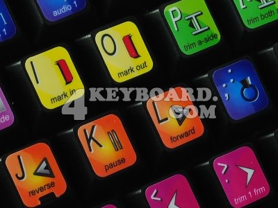 Avid Media Composer & Symphony Nitris keyboard stickers