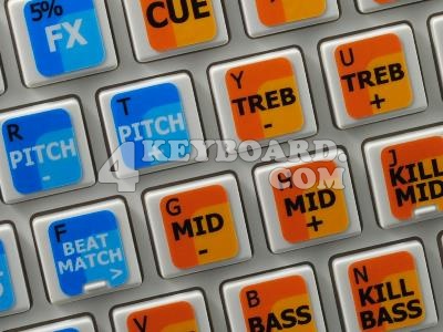 MixVibes DVS Pro keyboard stickers