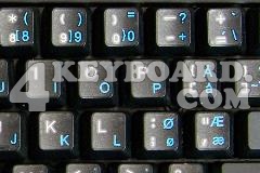 Norwegian Keyboard sticker