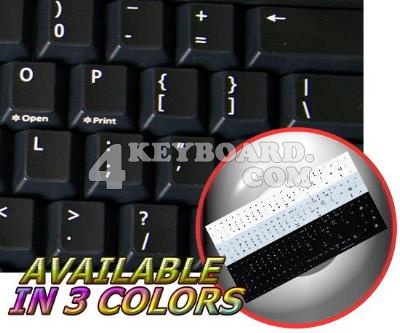 English US Keyboard sticker