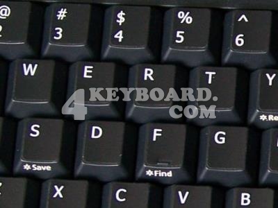 English US Keyboard sticker